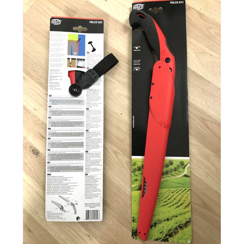Scie Felco 611 621 droite à coupe tirante