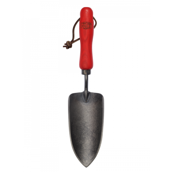 Plantoir à Main Acier Inoxydable Avec Manche Bois Ergonomique - Outil Jardin Pour Bulbes, Graines - Facile à Nettoyer