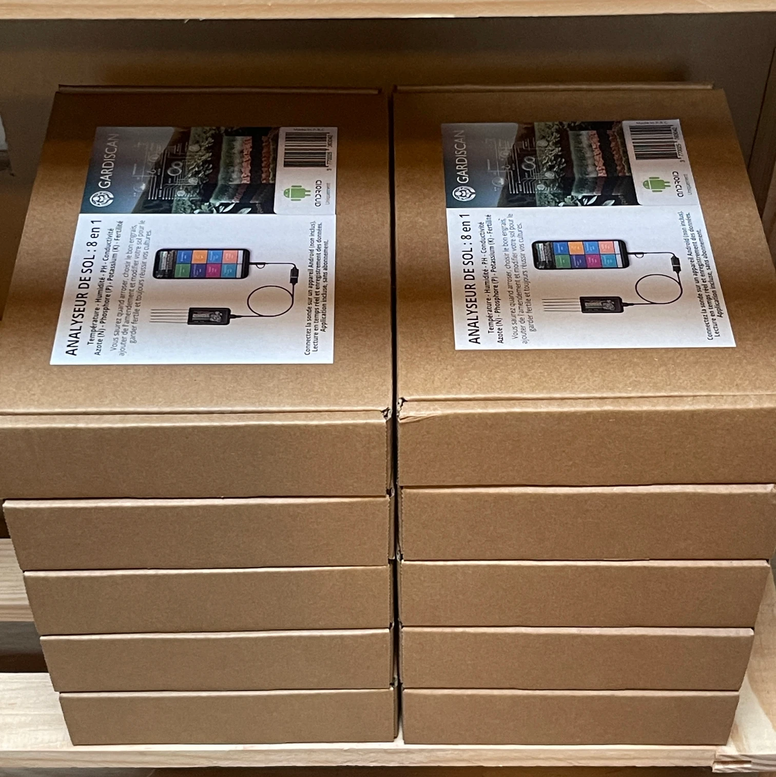 Le Gardiscan est disponible en stock permanent chez PLaisible