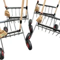 Collection des grelinettes La PLaisible + brise-motte en 4, 5, 6, et 7 dents.