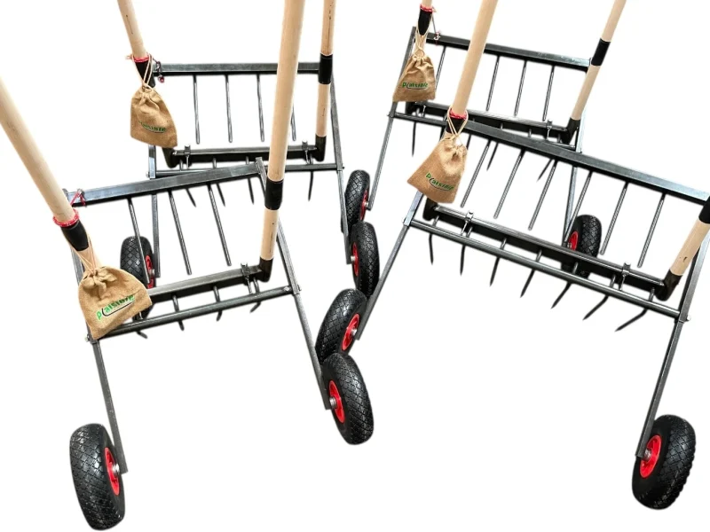 La grelinette La PLaisible + brise-motte, une 2-en-1 démontable