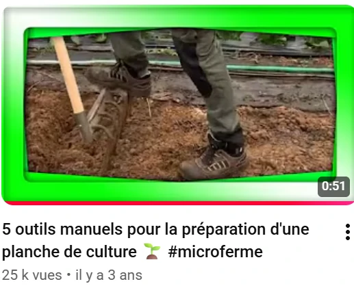 Grelinette La PLaisible en action.